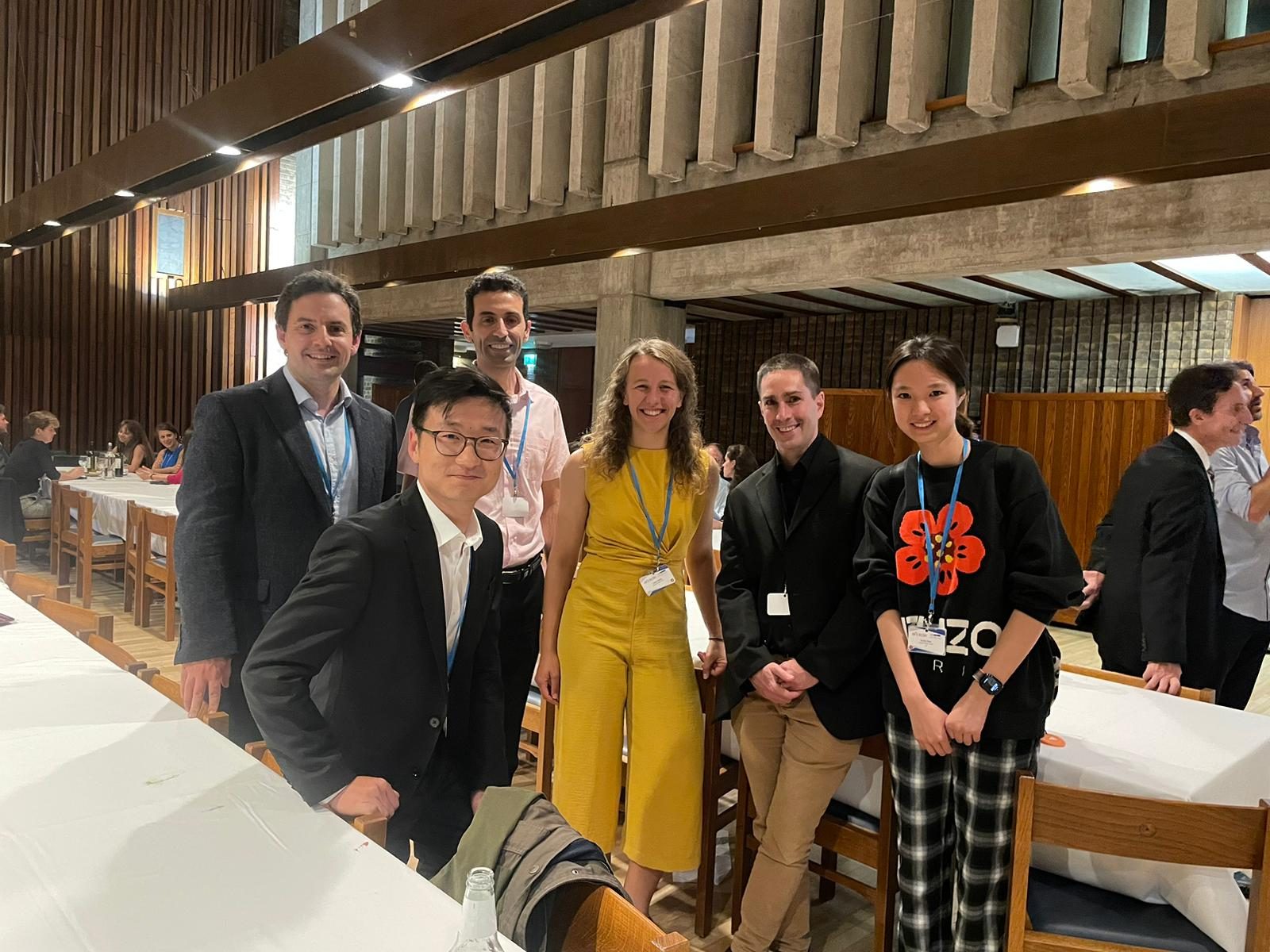 The HEAD Lab group at the IRCOBI 2023 conference dinner in Cambridge.